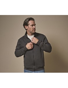 T-5440-Full Zip Sweat Cardigan 2